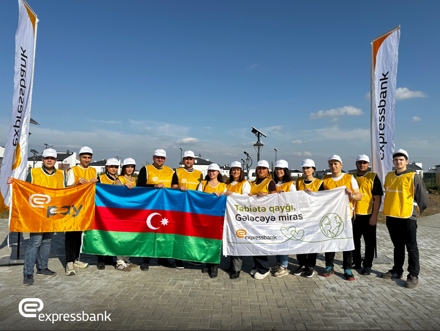 "Expressbank" Ağdamda “Zəfər naminə” ağacəkmə aksiyası keçirib - FOTOLAR